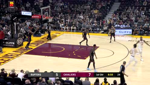 【NBA集錦】洛瑞疾風快馬突破三人打進 奧斯曼底角三分還以顏色