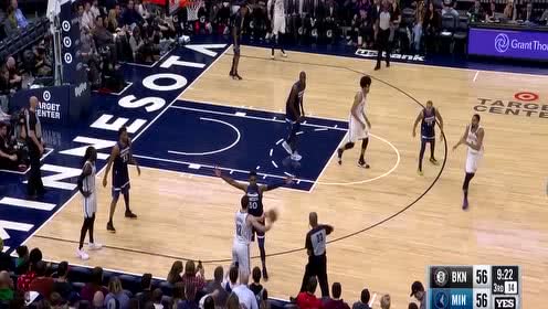 【NBA集锦】1月11日热火vs篮网 丁维迪欲终止球队7连败