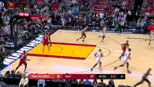 【NBA集锦】打的就是不讲理 利拉德连续变向急停干拔中投命中