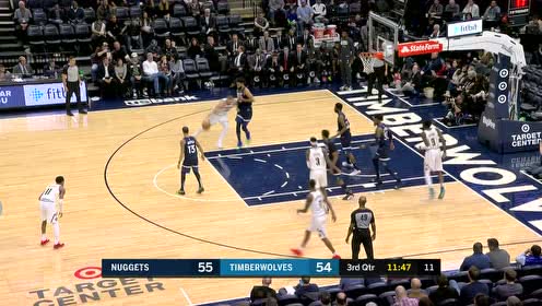 【NBA集錦】針鋒相對 約基奇唐斯進攻端激情互爆