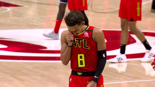【NBA集錦】悼念科比的一種方式 特雷-楊賽前臨時(shí)改穿8號(hào)球衣