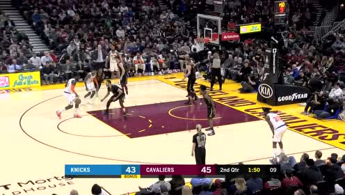 【NBA集錦】自信出手無懼干擾 蘭德爾中距離跳投打進