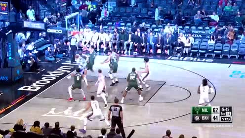 【NBA集錦】這進(jìn)攻真的耐心 籃網(wǎng)連續(xù)突分歐文連線丁威迪空位三分精確制導(dǎo)