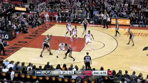 【NBA集锦】就怕你不防!穆雷无视双人包夹助飞珀尔特尔暴力炸筐