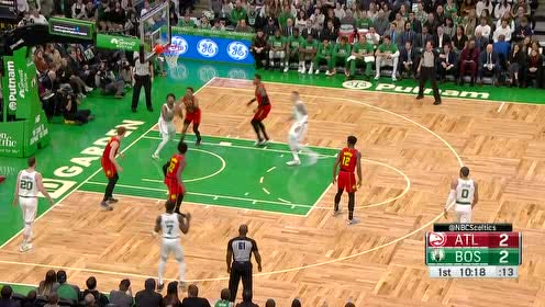 【NBA集锦】上场就有收获!聪明一个转身晃过特雷杨背身勾手上篮