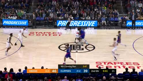 【NBA集锦】格林低级失误送大礼 兰德尔助飞诺克斯势大力沉空接暴扣