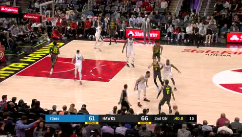 【NBA集錦】開始對飚了？ 吹楊迎射西蒙斯米爾頓追身三分回應