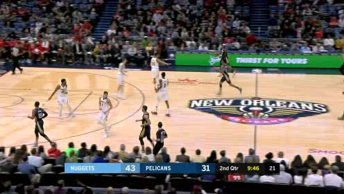 【NBA集錦】看得見的天賦 波特反擊雙手滑翔暴扣