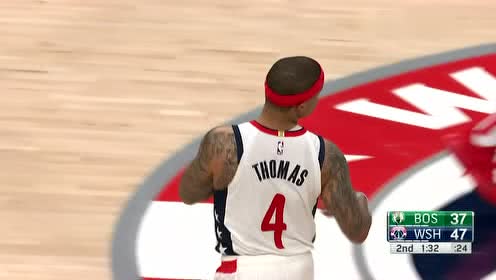 【NBA集锦】梦回巅峰!小托马斯光速出手三分一发入魂