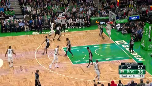 【NBA集锦】丝滑突破 杰伦布朗飘逸突破飞身打进还有加罚