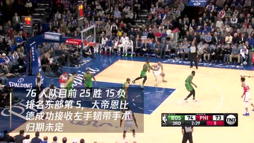 【NBA集錦】1月14日76人vs步行者 東部56名強強對話看西帝如何帶隊