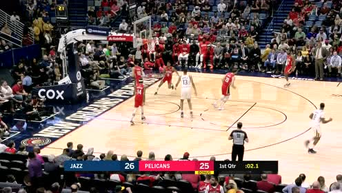 【NBA集錦】米切爾急?？柘禄物w摩爾 中距離跳投穩(wěn)穩(wěn)命中