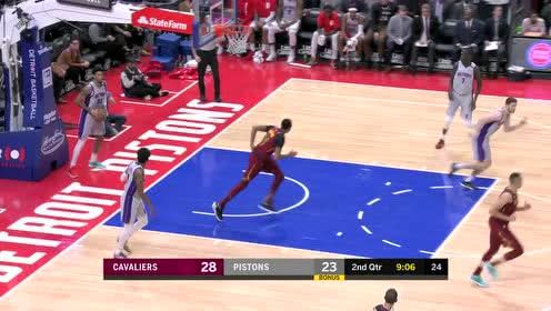 【NBA集錦】推轉換必是手拿把掐 艾克薩姆完美走位搶斷反擊上籃得手