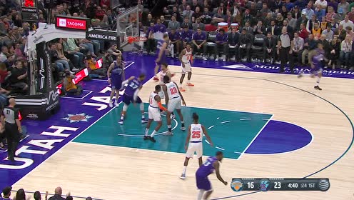 【NBA集錦】英格爾斯妙傳送香餅 戈貝爾空切暴扣美滋滋