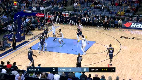 【NBA集锦】克雷格底角出手 远投三分一箭穿心
