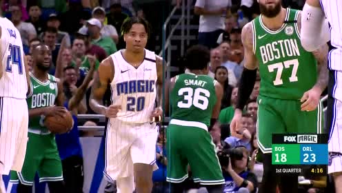 【NBA集锦】这状元飘了! 富尔茨空中悬浮精巧补篮打停绿军
