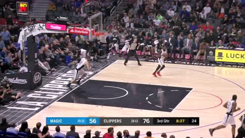 【NBA集锦】别被他扣将的外表蒙骗了 戈登手起刀落两记三分接连入网
