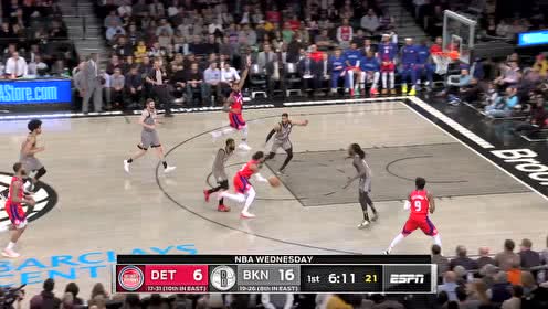 【NBA集锦】罗斯致命小拉杆 硬刚防守命中2+1