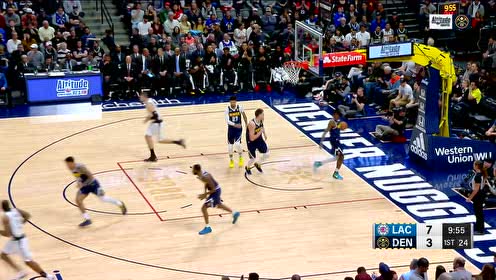 【NBA集锦】常规操作安排上 莱昂纳德后仰跳投稳稳命中