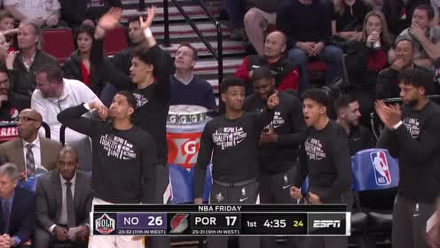 【NBA集錦】重型坦克再度出擊 錫安張弓重扣勢大力沉