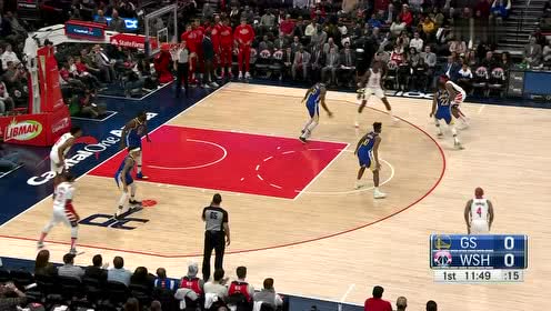 【NBA集锦】脚步娴熟手感柔和 八寸垒后仰跳投稳稳命中
