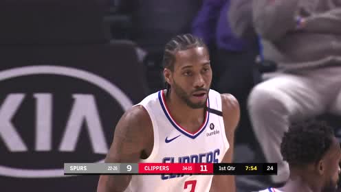 【NBA集锦】快船三分火力凶猛 莱昂纳德和贝弗利互相助攻三分
