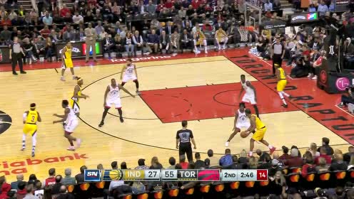 【NBA集錦】終于打破得分荒 霍樂迪底角三分手起刀落