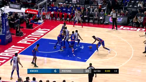 【NBA集锦】布洛克鬼手抢断策动反击 兰德尔暴力炸筐飞龙在天