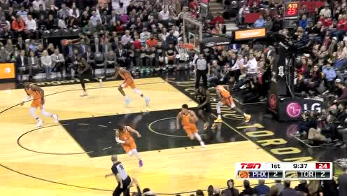 【NBA集錦】布克人縫疾傳布里奇斯飛身上籃 伊巴卡接球銷魂跳投命中反擊