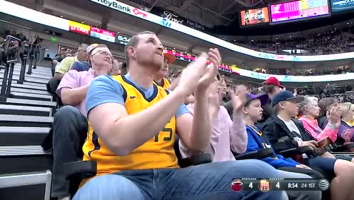 【NBA集锦】穿越花丛中 戈贝尔接饼就投美滋滋