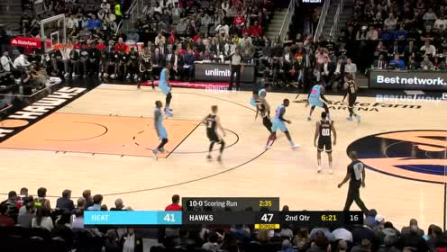 【NBA集錦】特雷楊假投真?zhèn)魉兔顐?亨特?zé)o人防守雙手虐筐