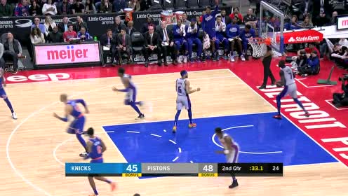 【NBA集锦】张飞提起绣花针 雷吉布洛克连线兰德尔三分神射一发入魂