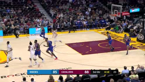 【NBA集錦】防不出來難不難受 加蘭單擋掩護后撤步中投戲耍尼克斯防線