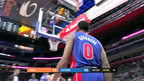 【NBA集锦】状元郎艾顿还是太嫩 德拉蒙德连续篮下造成2+1