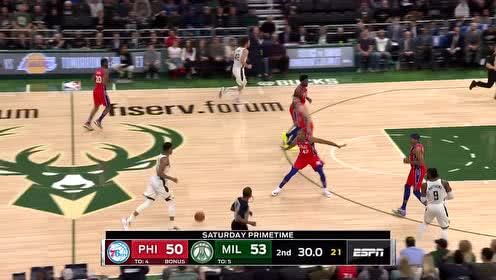 【NBA集锦】时间越紧他越稳 罗宾末时底角犀利三分抬手就有
