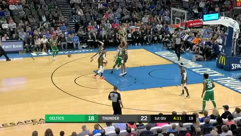 【NBA集锦】默契配合!海沃德抢板反击携手斯玛特击地妙传三分穿针