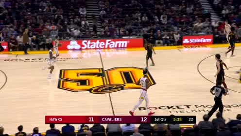 【NBA集锦】骑士回击一波11-0！汤普森连续吃饼暴扣终结篮下