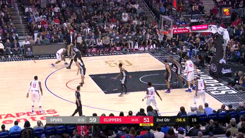 【NBA集锦】真的防不住 小卡漂移中投强势命中2+1