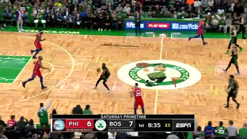 【NBA集錦】全明星buff加持 塔圖姆左側(cè)45°接球三分無視撲防應(yīng)聲入網(wǎng)