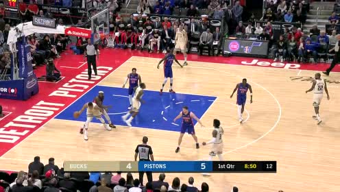 【NBA集锦】真有你的扬尼斯 字母哥转身后仰跳投开发新武器