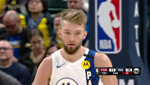 【NBA集錦】畢竟全明星中鋒 小薩博尼斯經(jīng)典內(nèi)線腳步單打得手