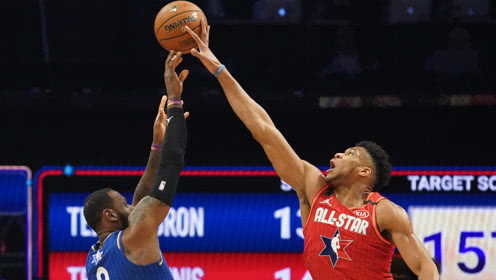 【NBA集錦】字母哥vs詹姆斯隊(duì)集錦 砍下25+11頻頻飛天窒息防守大帽詹眉