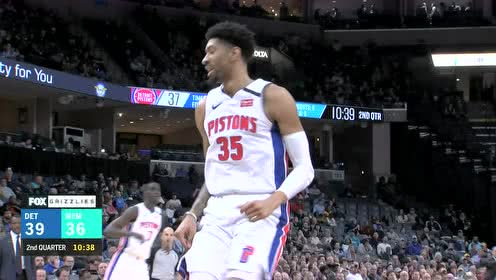 【NBA集锦】雷吉策动反击 小手一抛伍德起飞双手砸扣打停灰熊