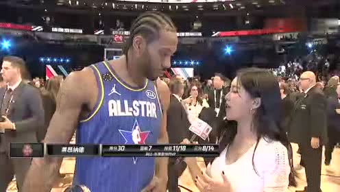 【NBA集錦】前方連線萊昂納德：我們用行動(dòng)致敬曼巴精神