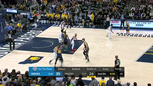【NBA集錦】擋拆教課書 薩博尼斯完美跑位輕松雙手暴扣