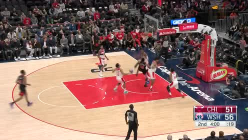 【NBA集锦】八村垒封天大帽哈奇森 比尔底角三分反击轰筐