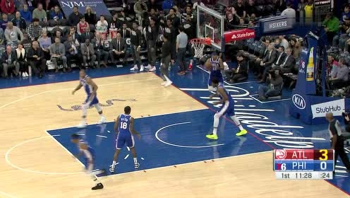 【NBA集錦】轉(zhuǎn)身喂餅巧送助攻 特雷楊連線戴德蒙開場三分甩狙