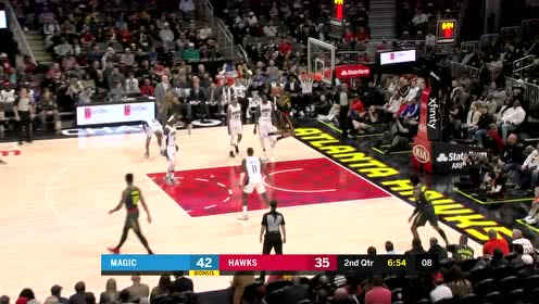 【NBA集錦】勢大力沉！科林斯霸王舉鼎雙手炸筐