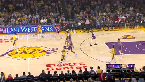 【NBA集锦】布里奇斯三分坚决投出 詹姆斯淡定三分冷漠回击