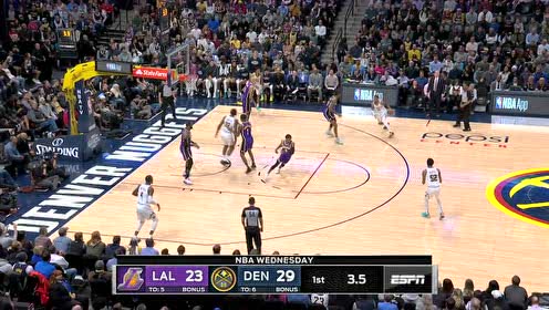 【NBA集锦】叶底穿花蝴蝶漫步 莫里斯读秒上篮击穿湖人防线